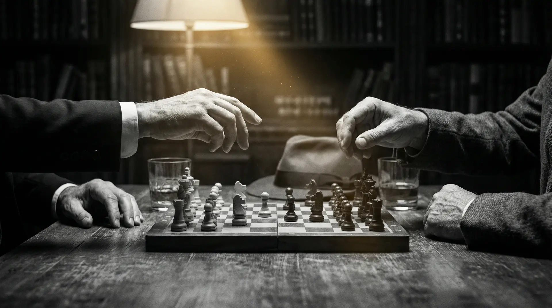陈静门事件 艺术探索系列 - 非线性叙事，棋盘上的对弈象征命运的交错